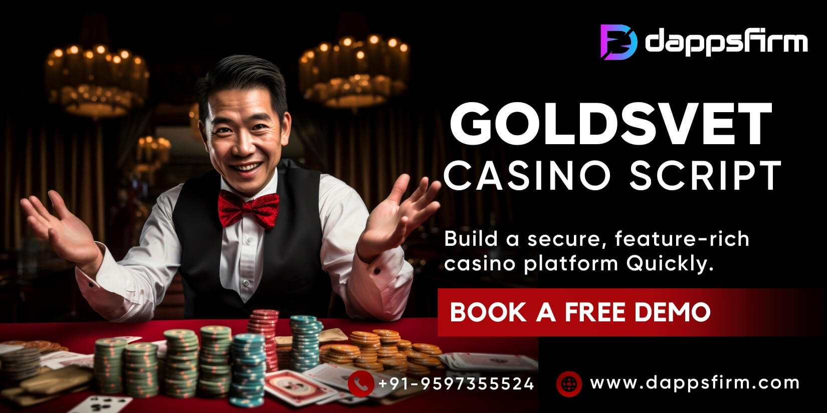 Start a Successful Online Casino with Dappsfirm’s Goldsvet casino Script